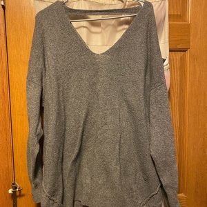 Grey long sweater from Maurice’s, size 2.
